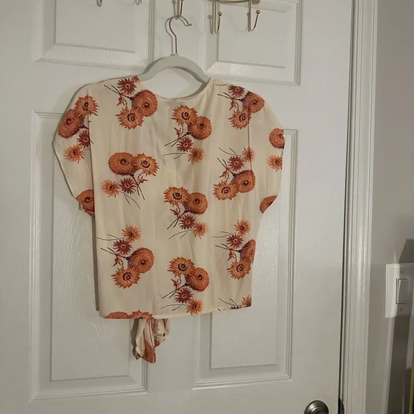 Madewell Side Tie Wrap Shirt - Picture 4 of 6